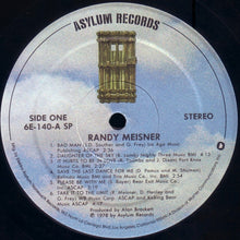 Load image into Gallery viewer, Randy Meisner : Randy Meisner (LP, Album, Spe)