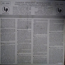 Load image into Gallery viewer, George London (2), Jean Morel, Columbia Symphony Orchestra : Famous Operatic Monologues (LP, Album)