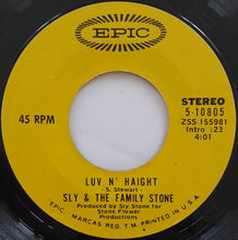 Load image into Gallery viewer, Sly &amp; The Family Stone : Family Affair / Luv N&#39; Haight (7&quot;, Single, Ter)