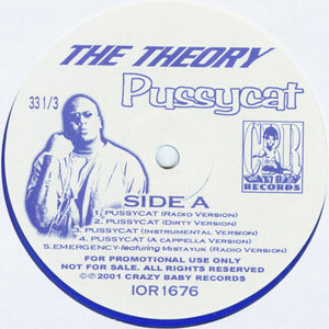 The Theory : Pussycat (12", Promo, Lim)