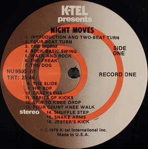 Various : Night Moves: The Professional Approach To Disco Dance Instruction (2xLP, Album + Box)