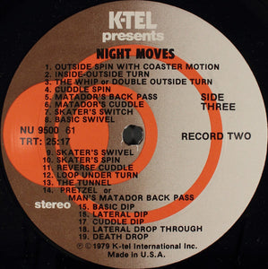 Various : Night Moves: The Professional Approach To Disco Dance Instruction (2xLP, Album + Box)