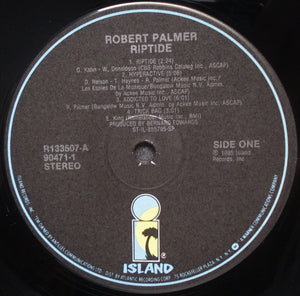 Robert Palmer : Riptide (LP, Album, Club, RCA)