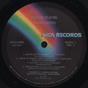 Various : Guitar Player (An Album Of Contemporary Styles By Modern Masters) (2xLP, Album)