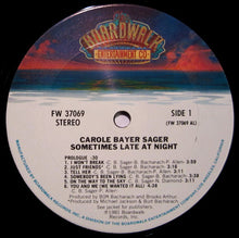 Load image into Gallery viewer, Carole Bayer Sager : Sometimes Late At Night (LP, Album)