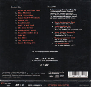 Grand Funk Railroad - Greatest Hits (CD, Comp, Dlx, RM + DVD, Comp) (NM or  M-)