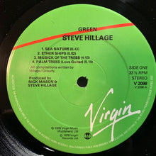 Load image into Gallery viewer, Steve Hillage : Green (LP, Album)