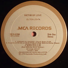 Load image into Gallery viewer, Elton John : Victim Of Love (LP, Album)