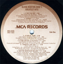 Load image into Gallery viewer, Olivia Newton-John : Olivia Newton-John's Greatest Hits (LP, Comp, Glo)