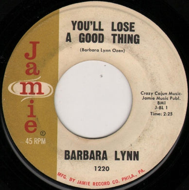 Barbara Lynn : You'll Lose A Good Thing (7