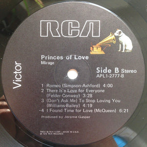 Mirage (26) : Princes Of Love (LP, Album)