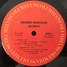 Load image into Gallery viewer, Herbie Hancock : Secrets (LP, Album)