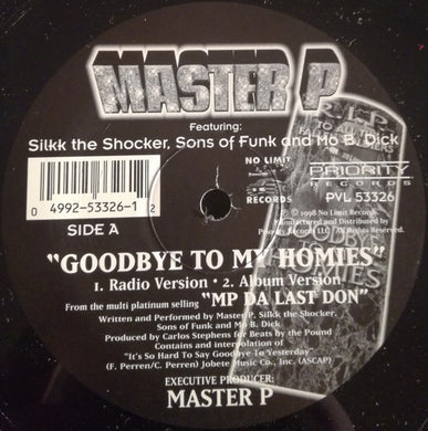 Master P Featuring Silkk The Shocker, Sons Of Funk, Mo B. Dick : 