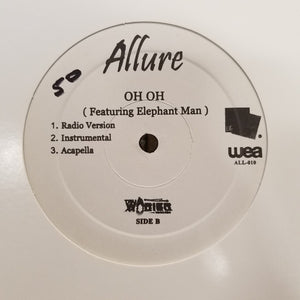 Allure (3) : Hate To Luv Yah / Oh Oh (12")