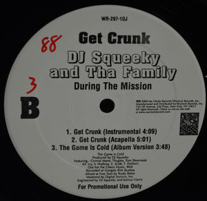 DJ Squeeky : Get Crunk (12", Promo)