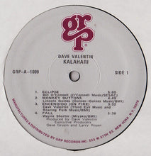 Load image into Gallery viewer, Dave Valentin : Kalahari (LP, Album)