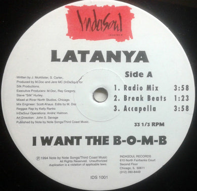 LaTanya : I Want The B-O-M-B (12