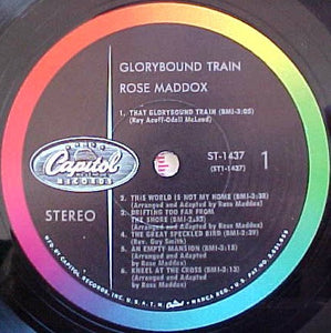 Rose Maddox : Glorybound Train (LP)