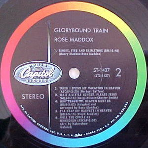 Rose Maddox : Glorybound Train (LP)