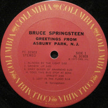 Load image into Gallery viewer, Bruce Springsteen : Greetings From Asbury Park, N.J. (LP, Album, RE)