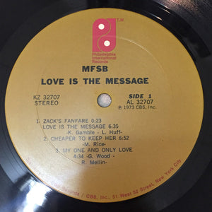 MFSB : Love Is The Message (LP, Album, Ter)