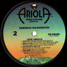 Load image into Gallery viewer, Deborah Washington : Love Awaits (LP, Album)