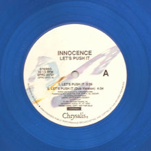 Load image into Gallery viewer, Innocence : Let&#39;s Push It (12&quot;, Promo, Blu)