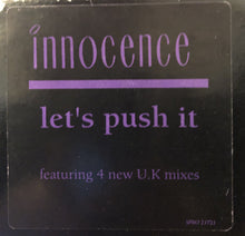 Load image into Gallery viewer, Innocence : Let&#39;s Push It (12&quot;, Promo, Blu)