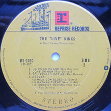 Load image into Gallery viewer, The Kinks : The Live Kinks (LP, Album)