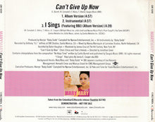 Load image into Gallery viewer, Mary Mary : Can&#39;t Give Up Now (CD, Single, Promo)