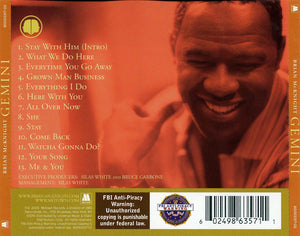 Brian McKnight : Gemini (CD, Album)