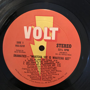 The Dramatics : Whatcha See Is Whatcha Get (LP, Album, Mon)