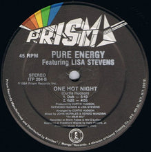 Load image into Gallery viewer, Pure Energy Featuring Lisa Stevens : One Hot Night (12&quot;)