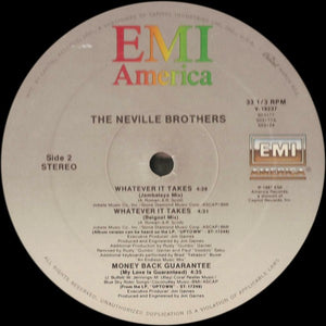 The Neville Brothers : Whatever It Takes (12")