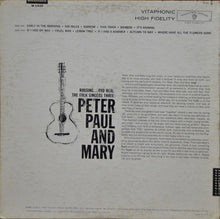 Load image into Gallery viewer, Peter, Paul &amp; Mary : Peter, Paul And Mary (LP, Album, Mono)