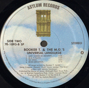 Booker T. & The M.G.'s* : Universal Language (LP, Album, Spe)