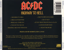 Load image into Gallery viewer, AC/DC : Highway To Hell (CD, Album, RE, Lon)