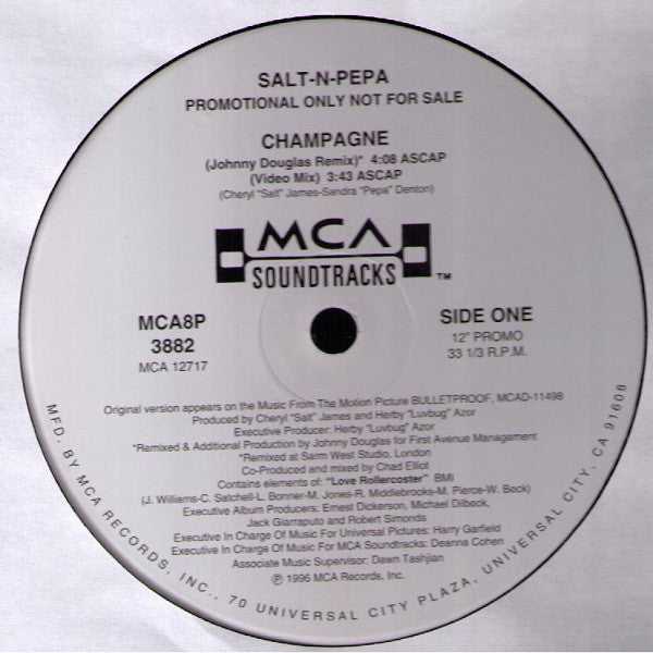 Salt 'N' Pepa : Champagne (12