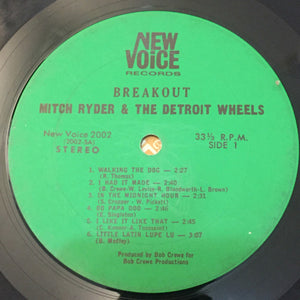 Mitch Ryder And The Detroit Wheels* : Breakout…!!! (LP, Album, Ter)