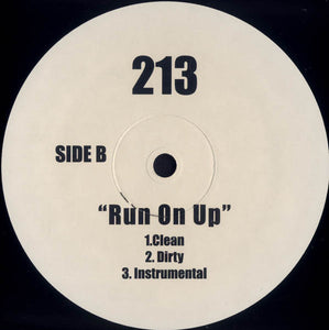 213 : Fly / Run On Up (12", Single, W/Lbl)