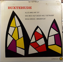 Load image into Gallery viewer, John Strauss / Alfred Mann / Buxtehude* / The Soloists Cantata Singers, And String Orchestra* : Buxtehude (LP, Album)