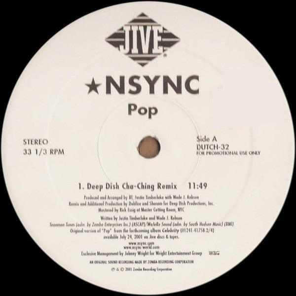 *NSYNC : Pop (2x12