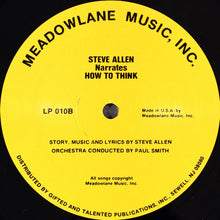 Load image into Gallery viewer, Steve Allen (3) : How To Think (LP, RE)