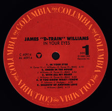 Load image into Gallery viewer, James &quot;D-Train&quot; Williams : In Your Eyes (LP, Album)