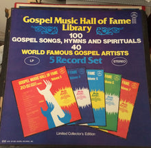 Load image into Gallery viewer, Various : Gospel Music Hall Of Fame Library (5xLP, Comp)