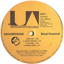 Load image into Gallery viewer, The Groundhogs : Black Diamond (LP, Album)