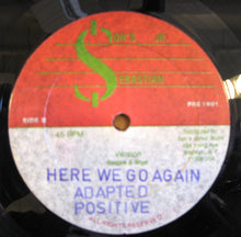 Load image into Gallery viewer, J.D. Smoothe / Stormy (4) / Positive (8) : Closer I Get To You B/W Here We Go Again (12&quot;)