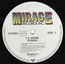 Load image into Gallery viewer, T.S. Monk : Human (LP, Album)