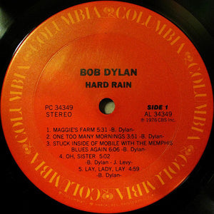 Bob Dylan : Hard Rain (LP, Album)