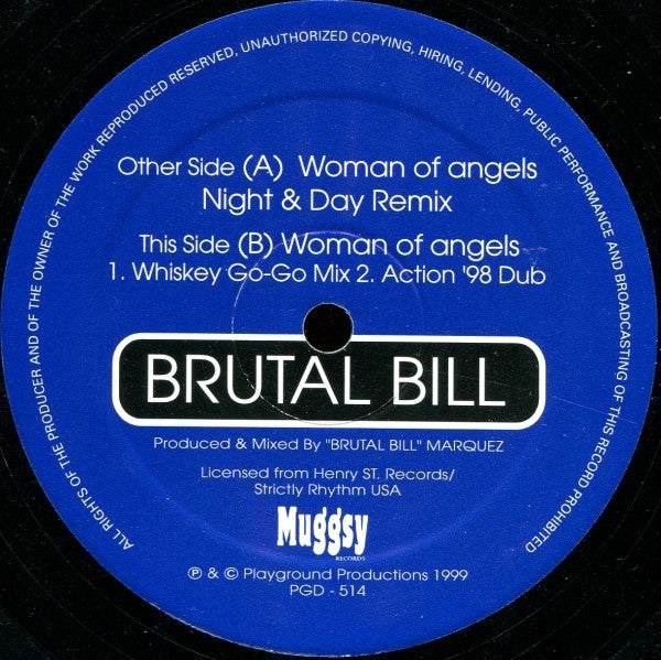 Brutal Bill : Woman Of Angels (12
